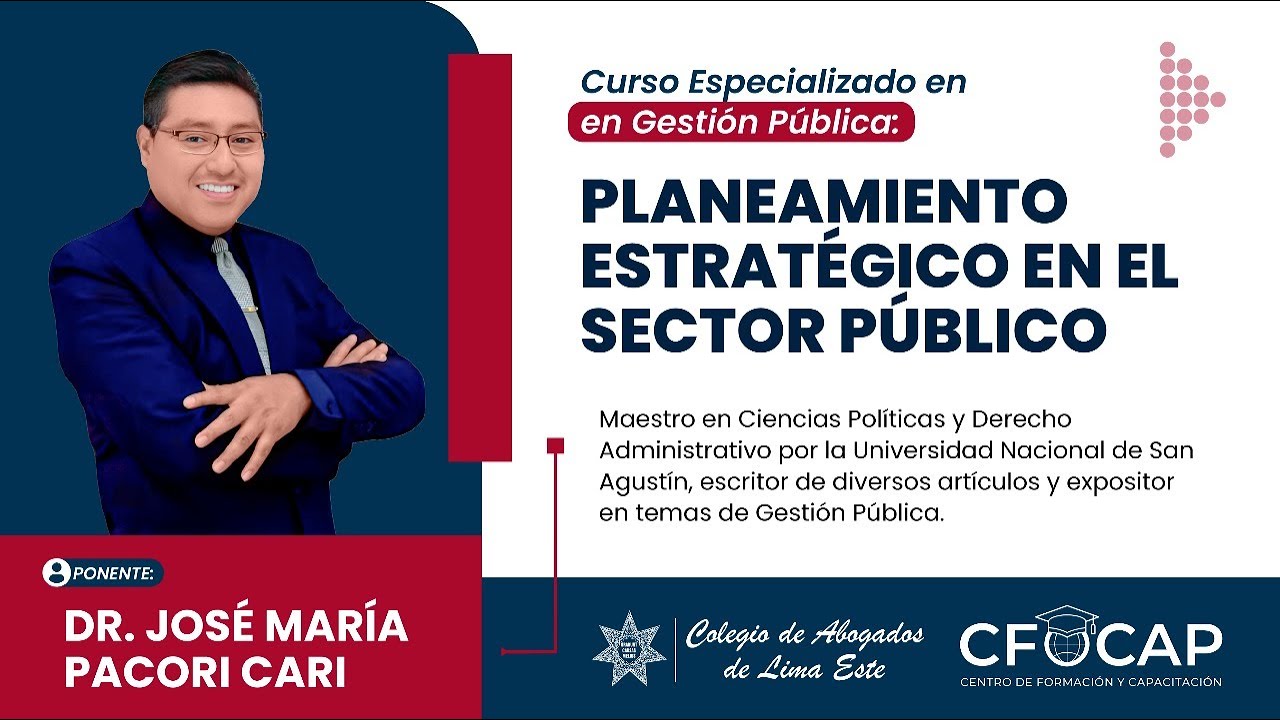 PLANEAMIENTO ESTRATÉGICO EN EL SECTOR PÚBLICO