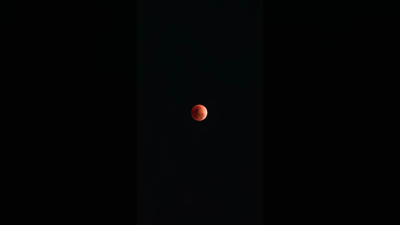 Total Lunar Eclipse - seen in Cebu - March 3, 2026! #BloodMoon