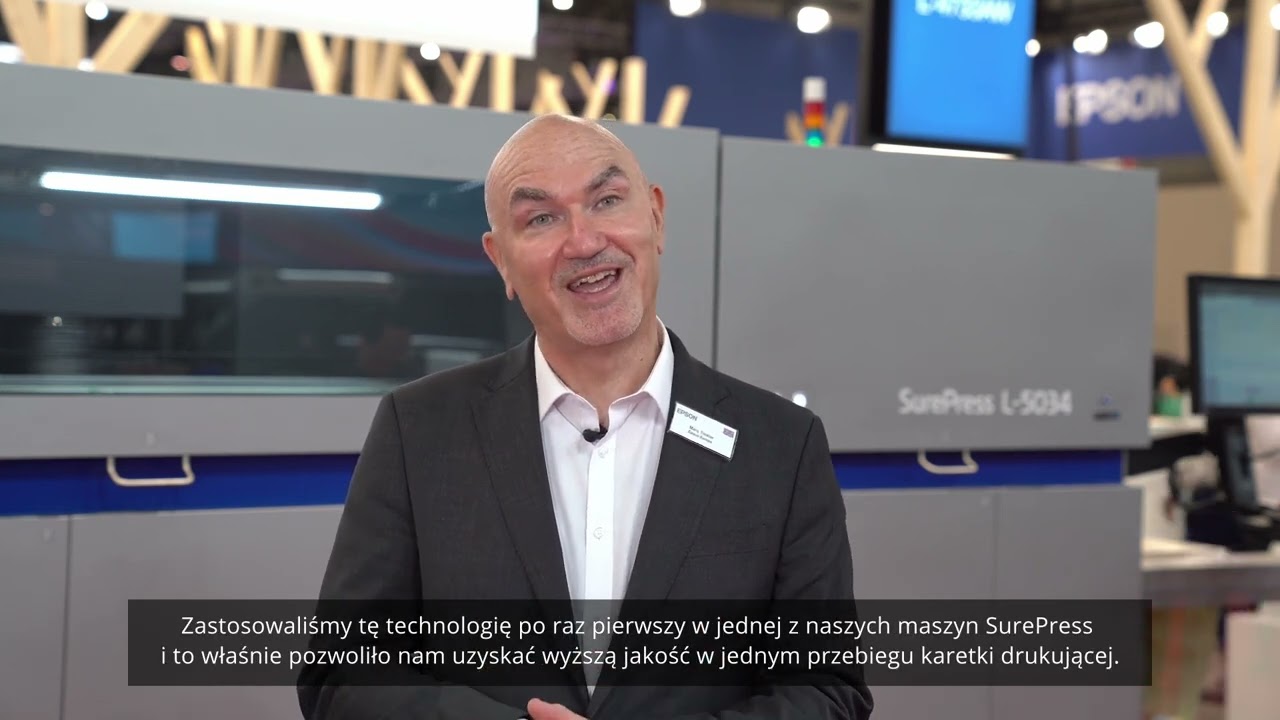 Pokaz nowego urządzenia Epson SurePress L-5034