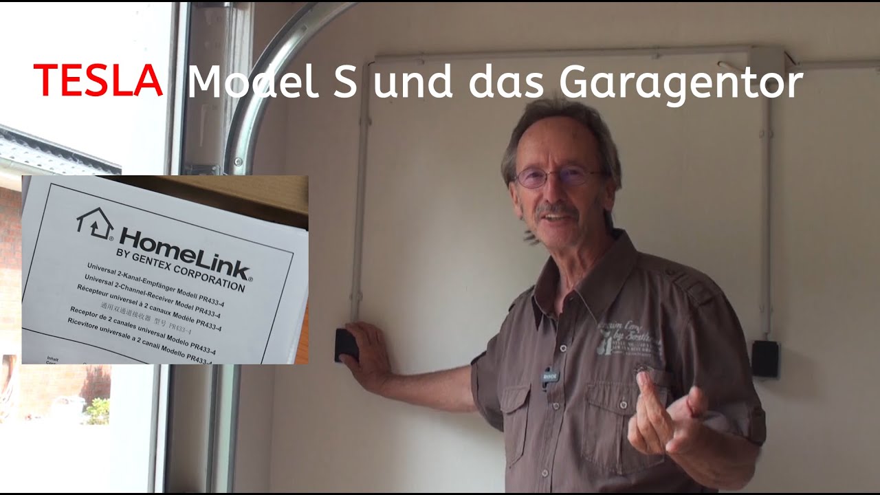 Tesla Model S und Homelink für das Hörmann Garagentor - Wie das funktuniert zeige ich euch hier
