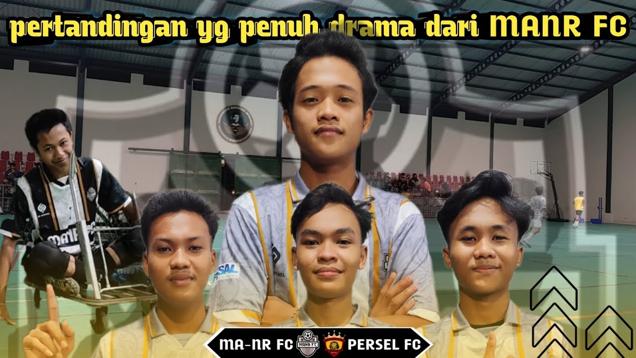Uji coba futsal MANR FC bersama PERSEL FC, menjelang porseni se kab. Sumenep 2025