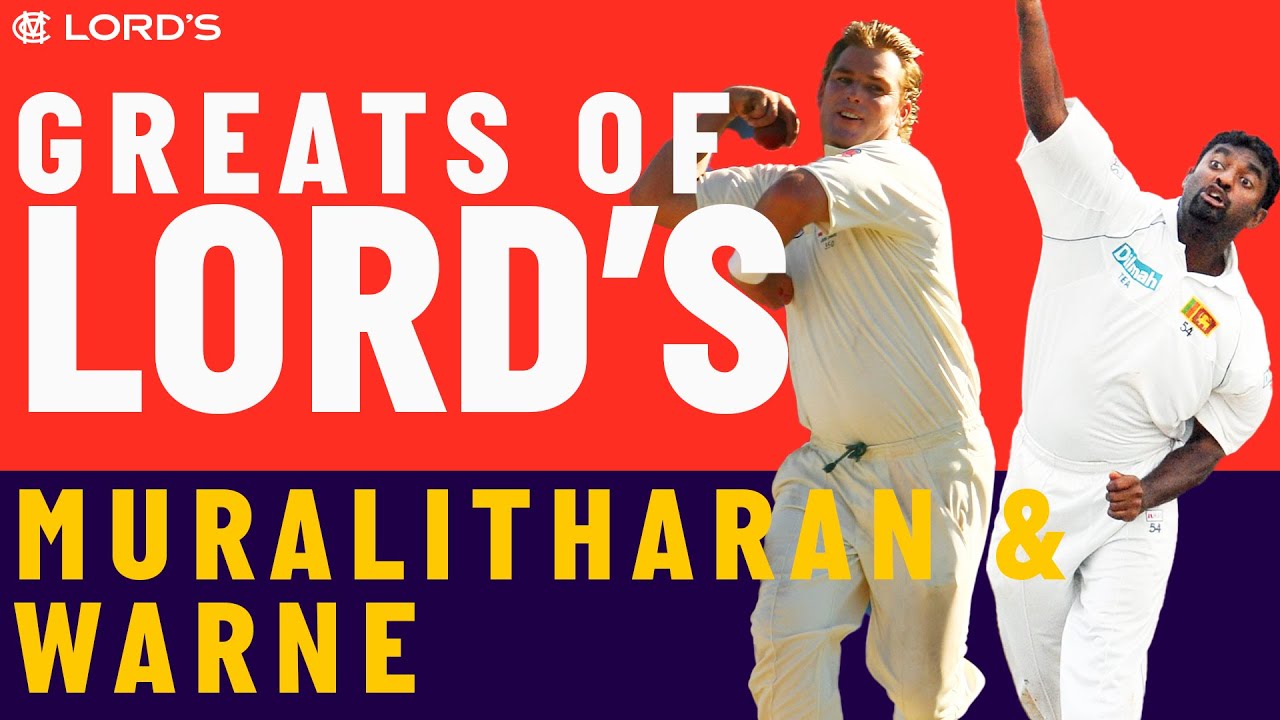 Legends of Spin | Muttiah Muralitharan vs Shane Warne | Who's The Greatest? | Lord's