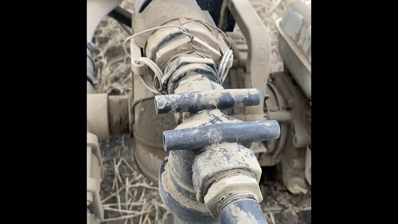 Compost Extract Air Drill Application