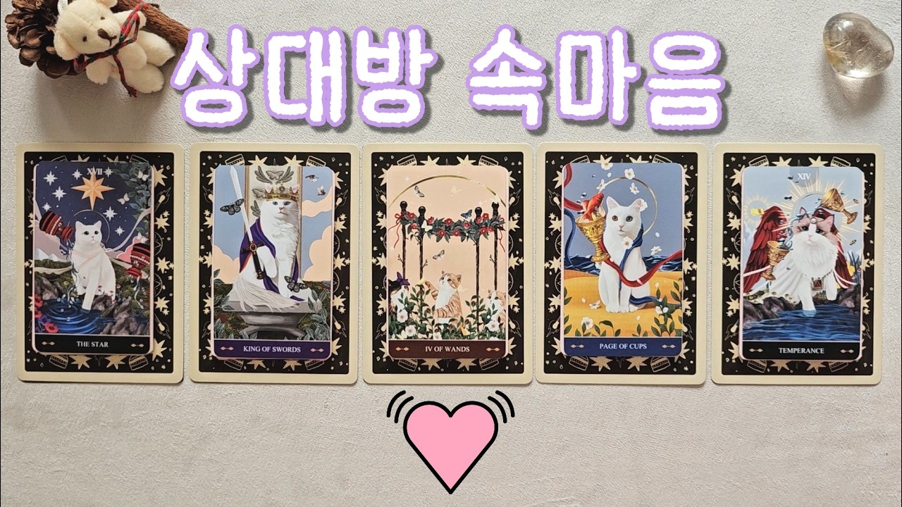 [타로/연애운] 상대방 속마음 💕