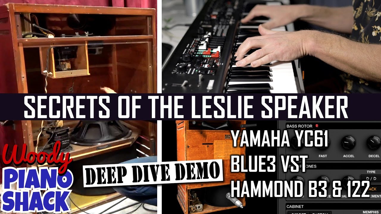 Обзор Yamaha YC61 — орган Хаммонда LESLIE SPEAKER
