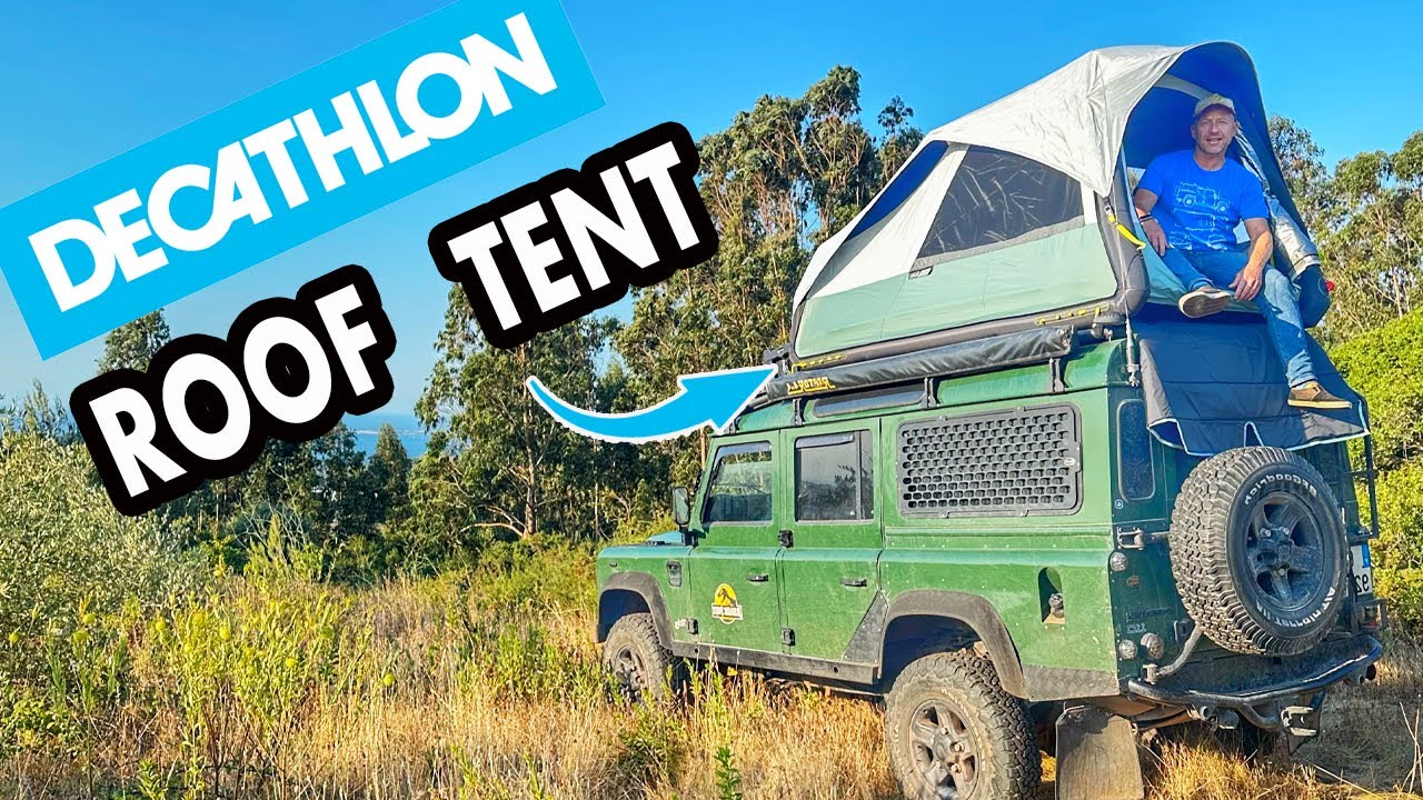 Overland on a Budget – Decathlon Quechua VAN 500 Tent on my Defender