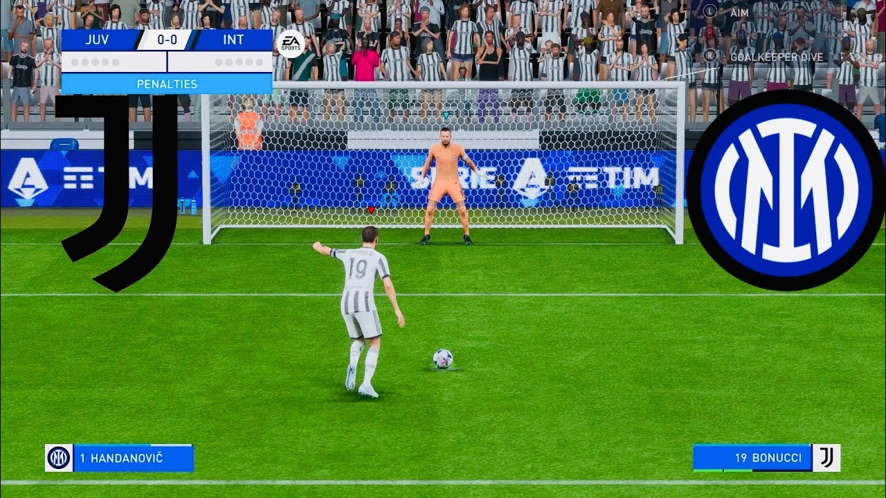 JUVENTUS vs INTER [Penalty shootout] FIFA 23