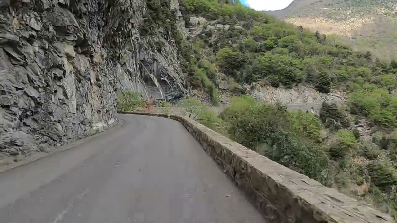 Dans la montée au Col du Turini à partir de Sospel