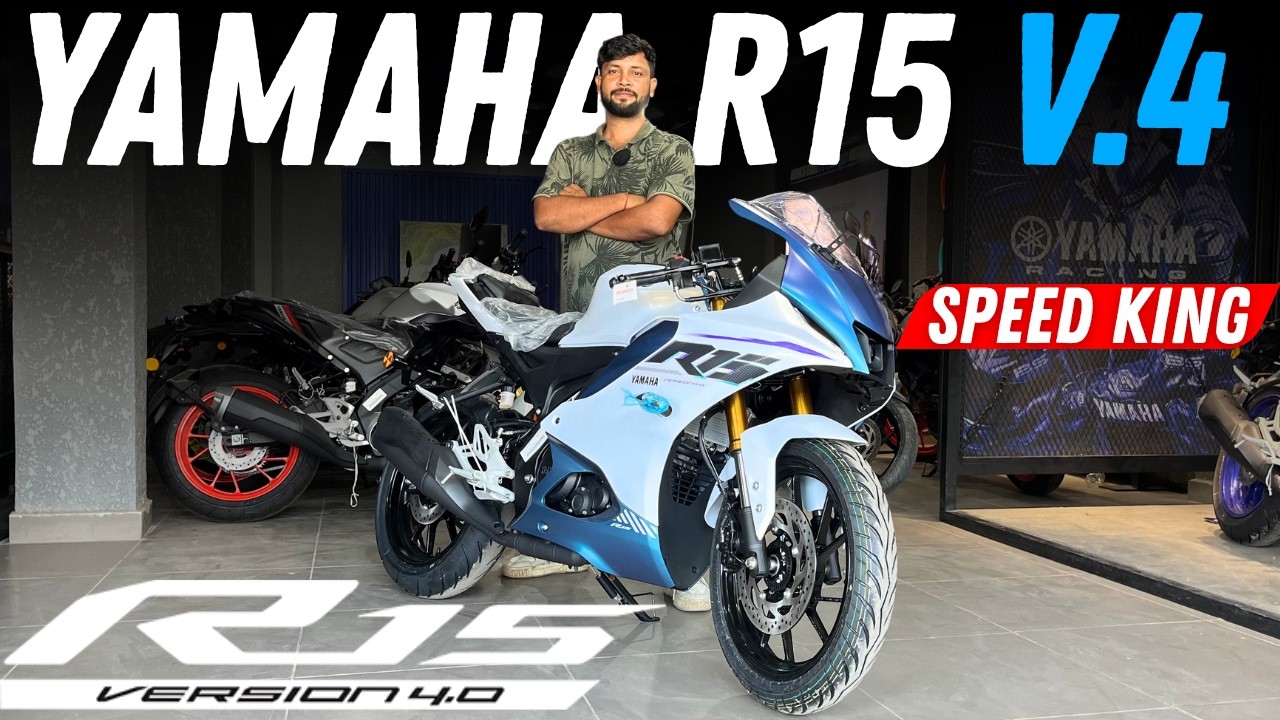 Yamaha R15 New Color Launch 🚀 | New Update Features & Mileage Detailed Review