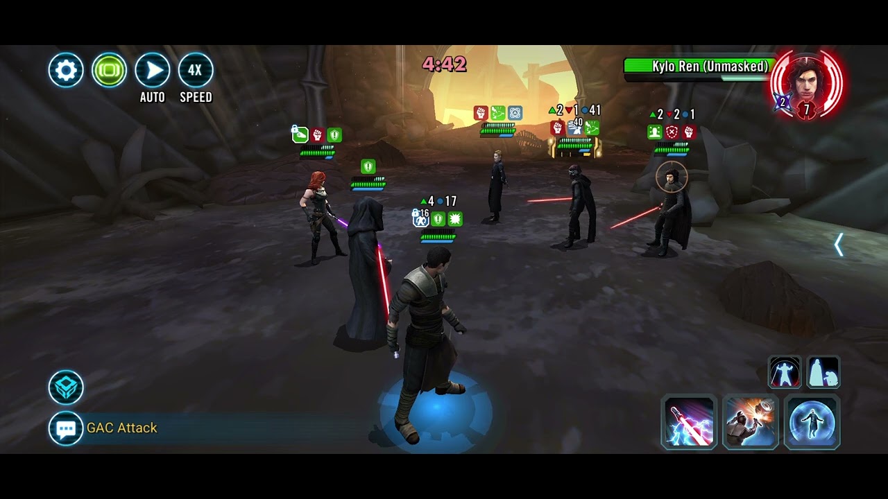 Starkiller vs SLKR-KRU-Hux 3v3