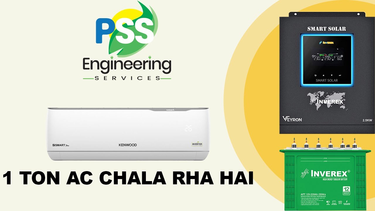 Run 1 Ac On Solar System With Zero Electricity Bill | Karachi 2.5 kw Solar Project