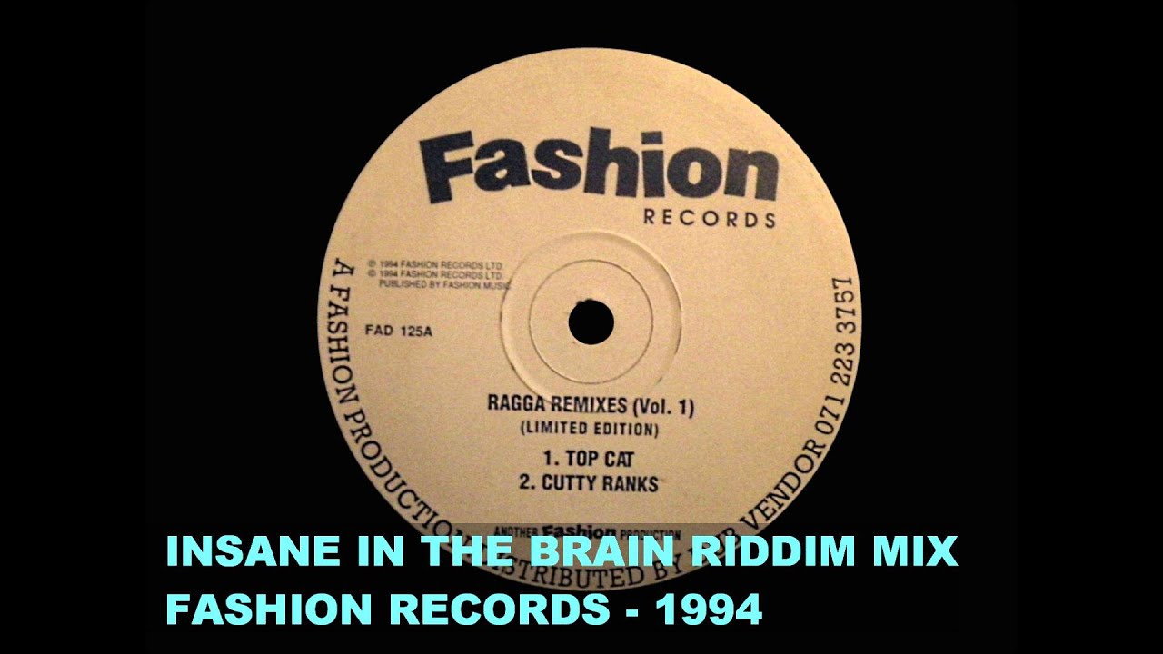 RIDDIM MIX #61- INSANE IN THE BRAIN - FASHION RECORDS