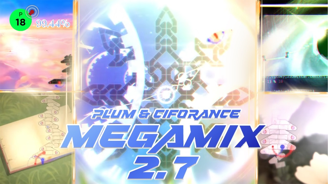 [ADOFAI Clear #63] Plum - Megamix 2.7 (Ciforance Remix) | Map by Team Azuristry Frontier
