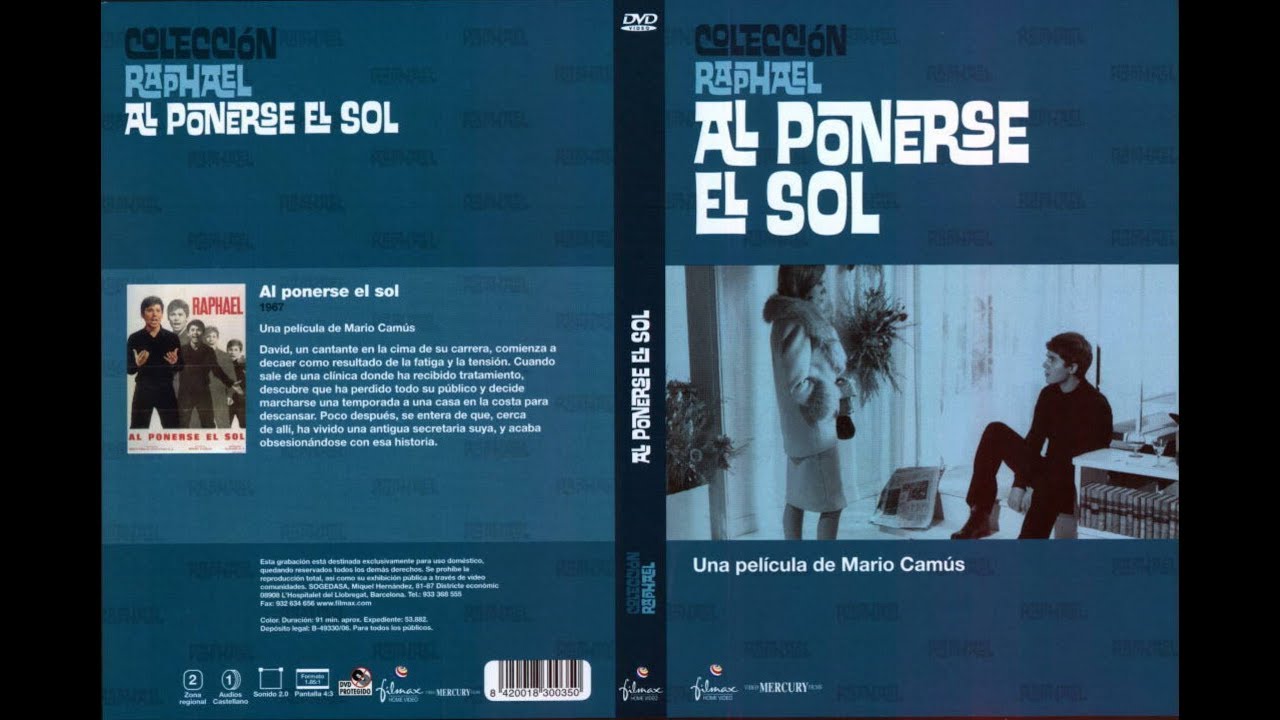 RAPHAEL - Hablemos del Amor - Tema de la Pel&iacute;cula Al Ponerse el Sol (1967) 720p