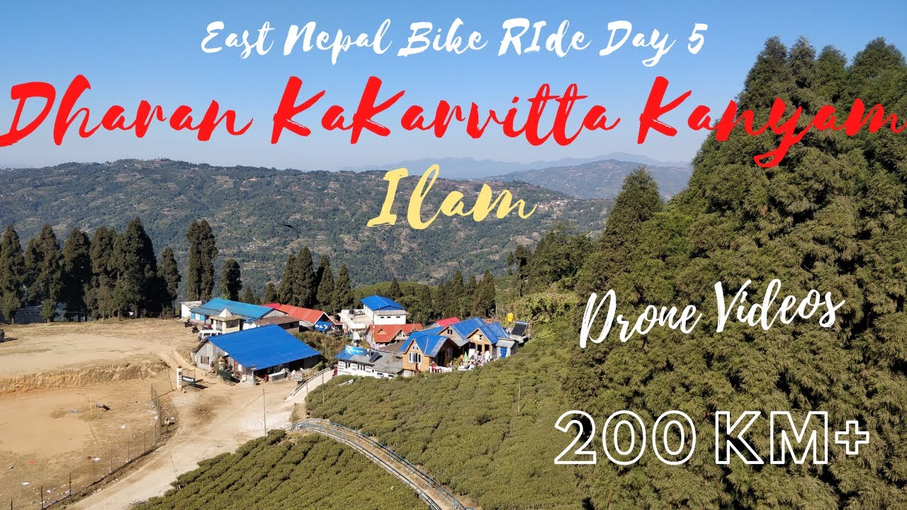 धरान, बिर्तामोड काँकरभित्ता, कन्याम ईलाम || Dharan Kakarvitta Kanyam Illam || East Nepal Bike Ride V