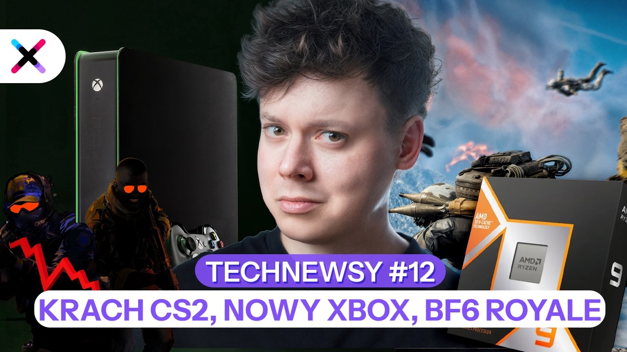Nowe CPU AMD, Wiemy czym będzie XBOX, Battlefield 6 Battleroyale? TECHNEWS #12 ft. @Grzegorz Rycko