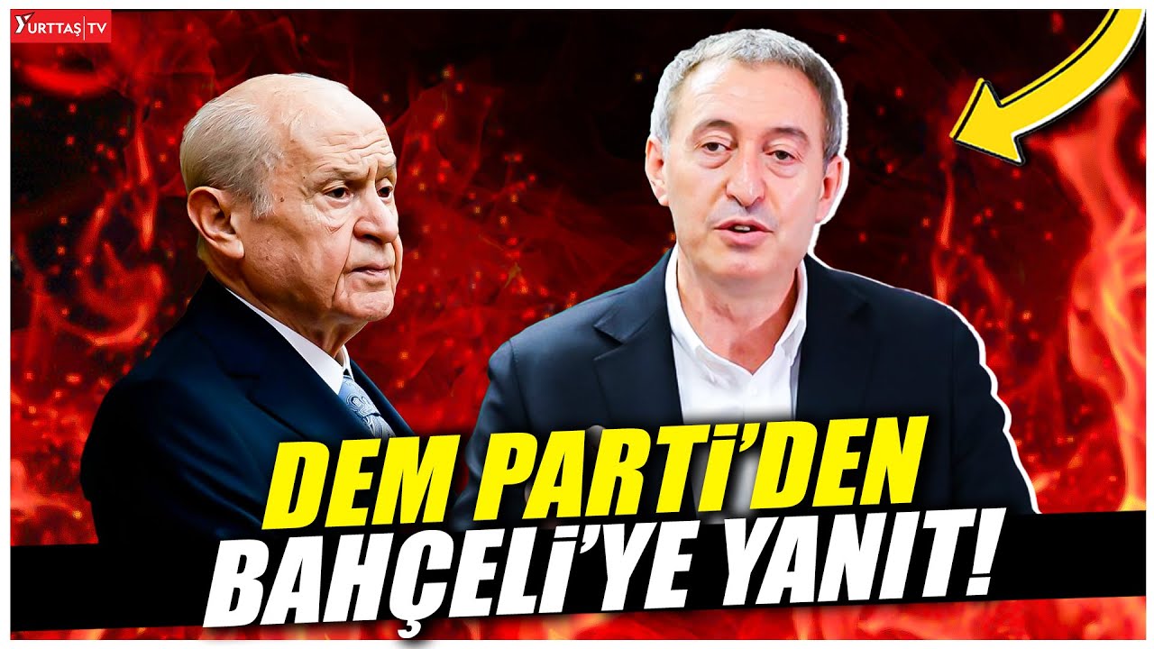 DEM Parti’den Devlet Bahçeli’ye yanıt! Tuncer Bakırhan konuşuyor! #canlıyayın