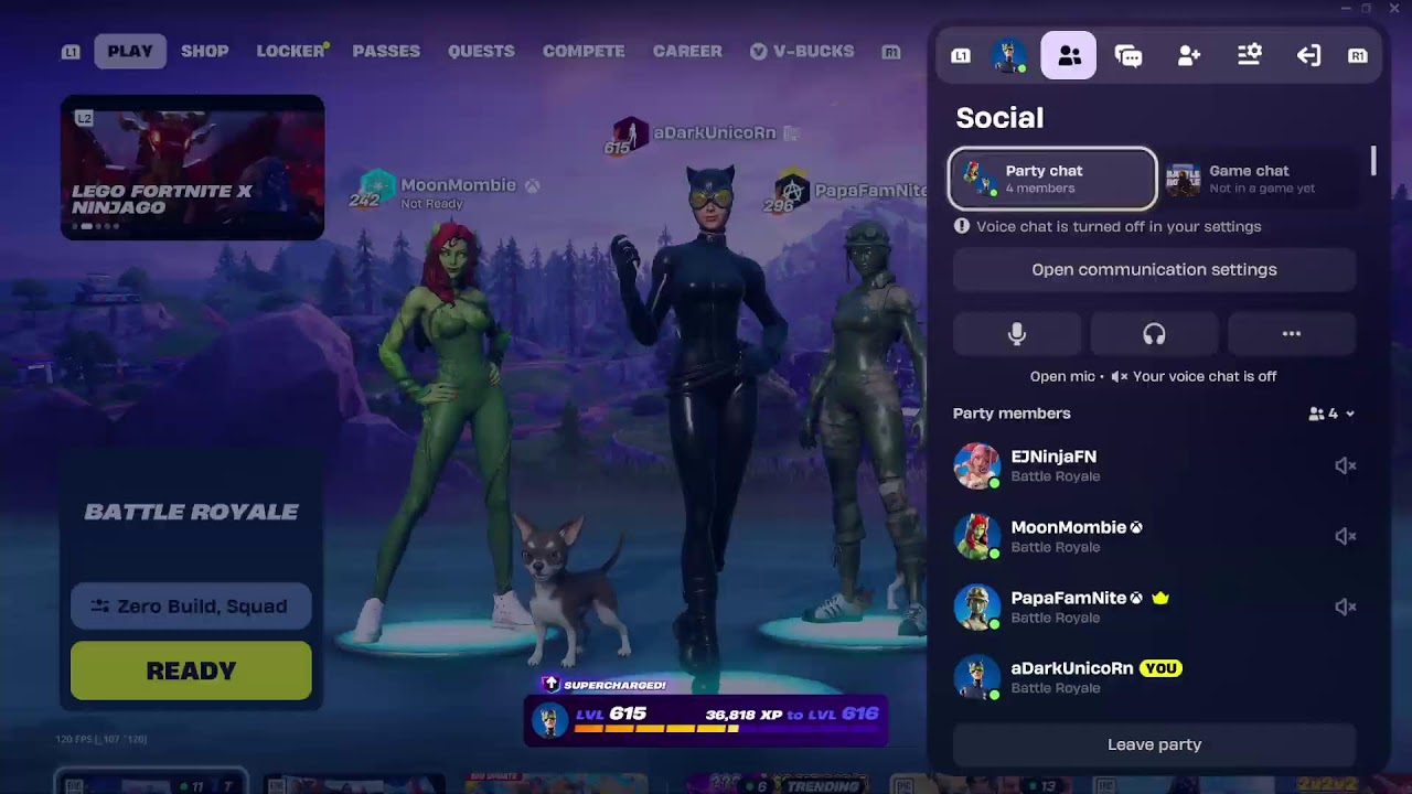 🔴Fortnite Famnite LIVE! Day 172💜 Come Hang With Us! ✨Lets get to 500 Subs!💜