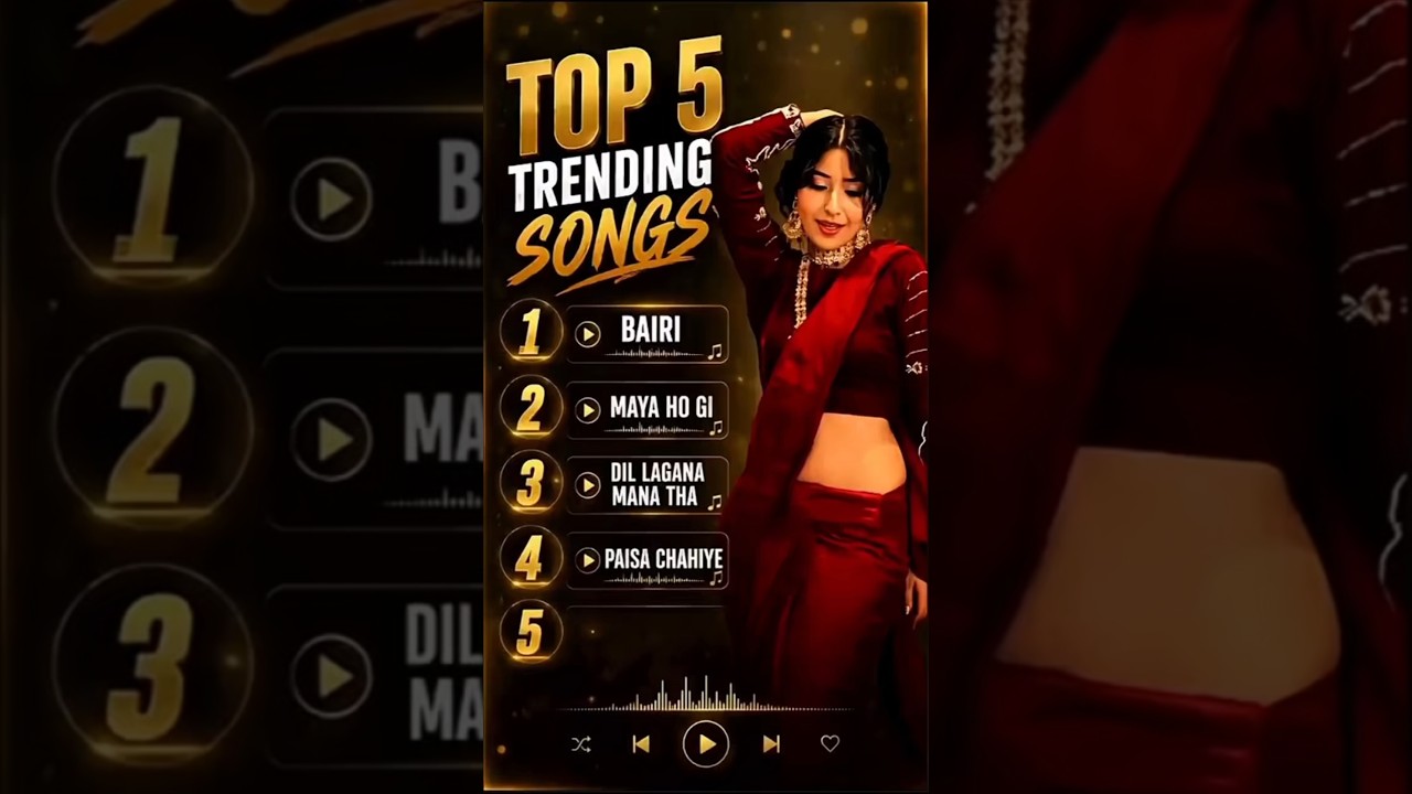 Top 5 Trending Songs 🔥 | 6M+ Shorts on the Last Song 😱 | Which One is Your Favourite? #explore