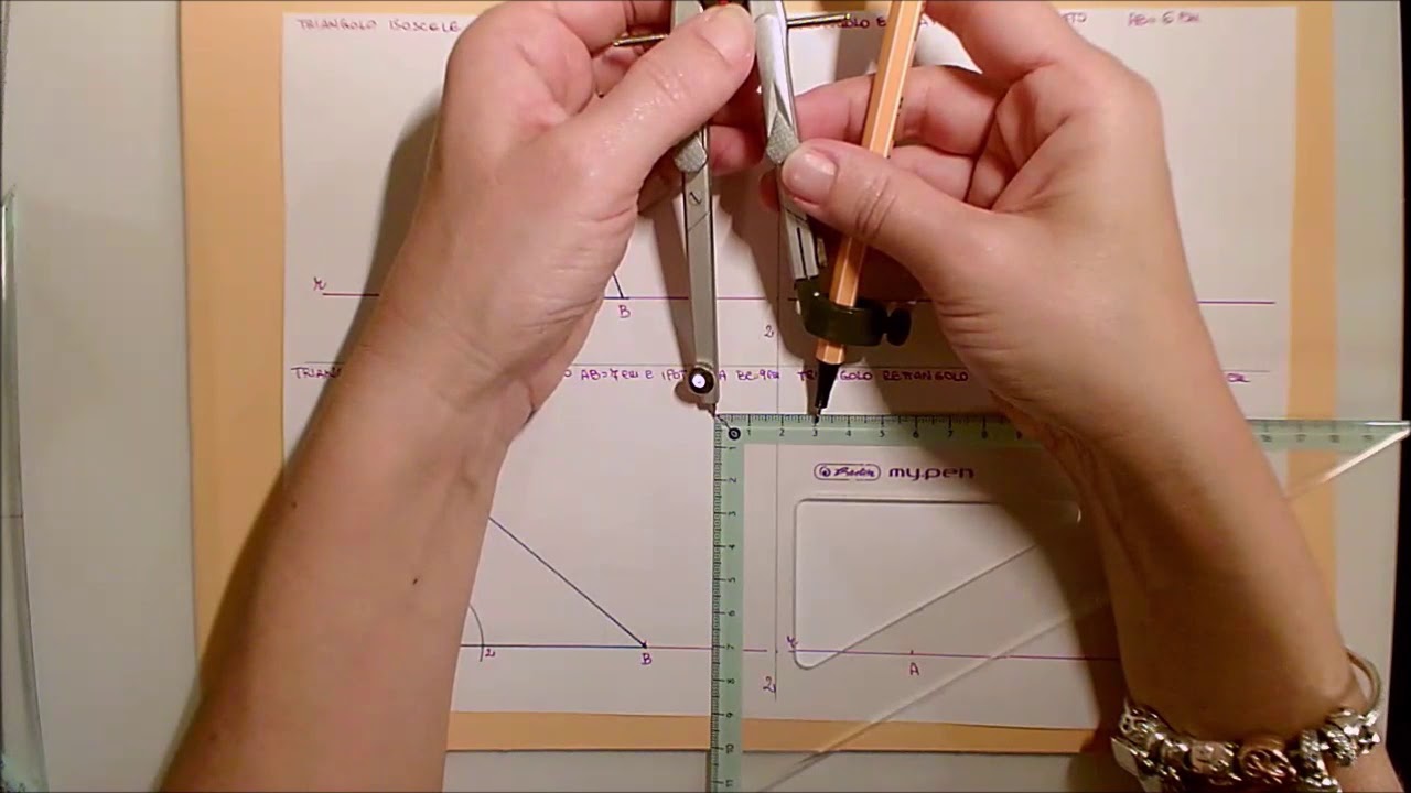 Classi prime: triangolo rettangolo dati i cateti