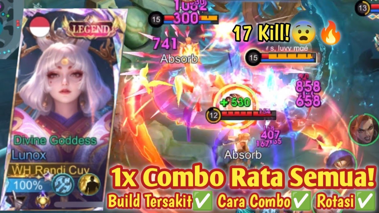 LUNOX SOLO RANK DI IMMORTAL MASIH BAGUS GA SIH? KEPAKE ATAU ENGGAK? BUILD LUNOX TERSAKIT 2025 - MLBB