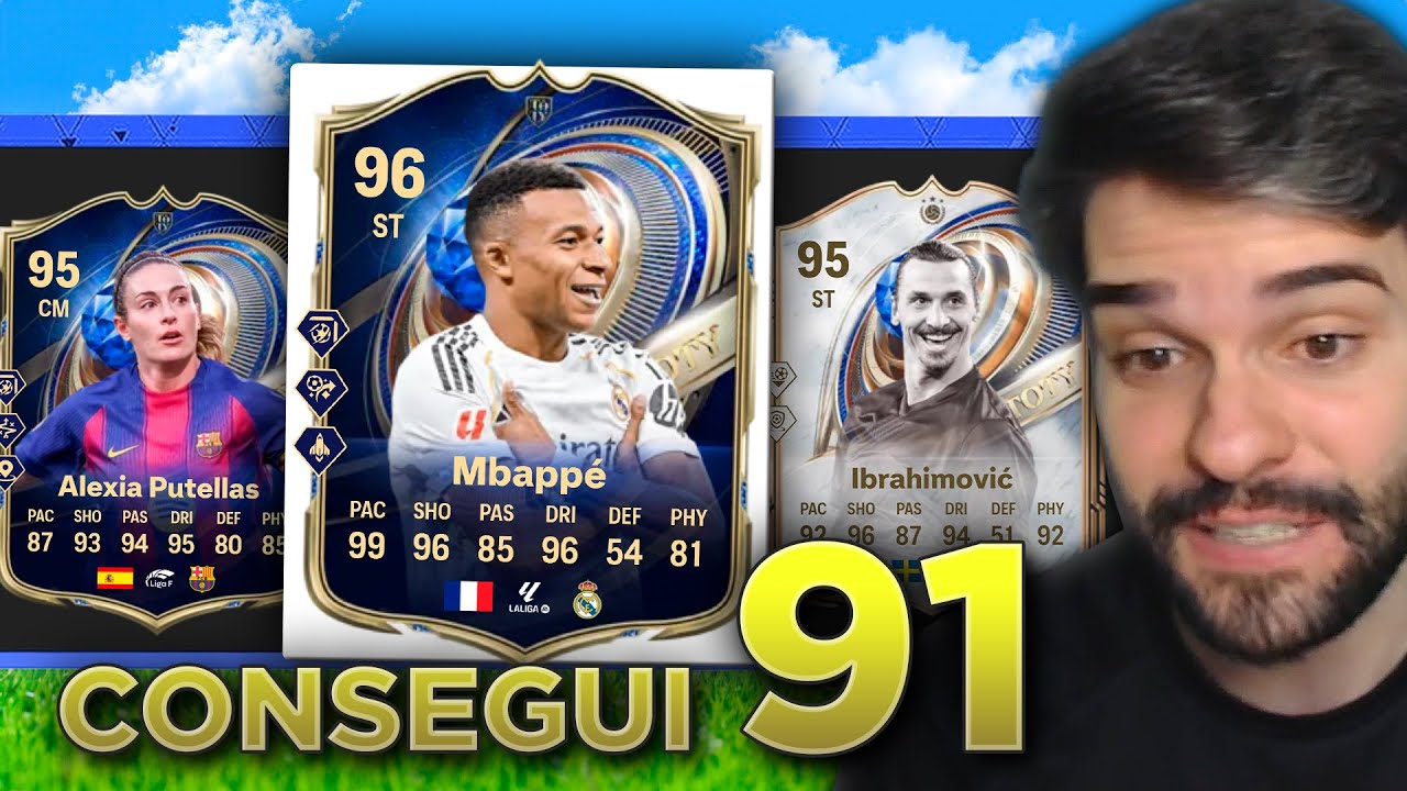 EU CONSEGUI O 91 no FUT DRAFT! 