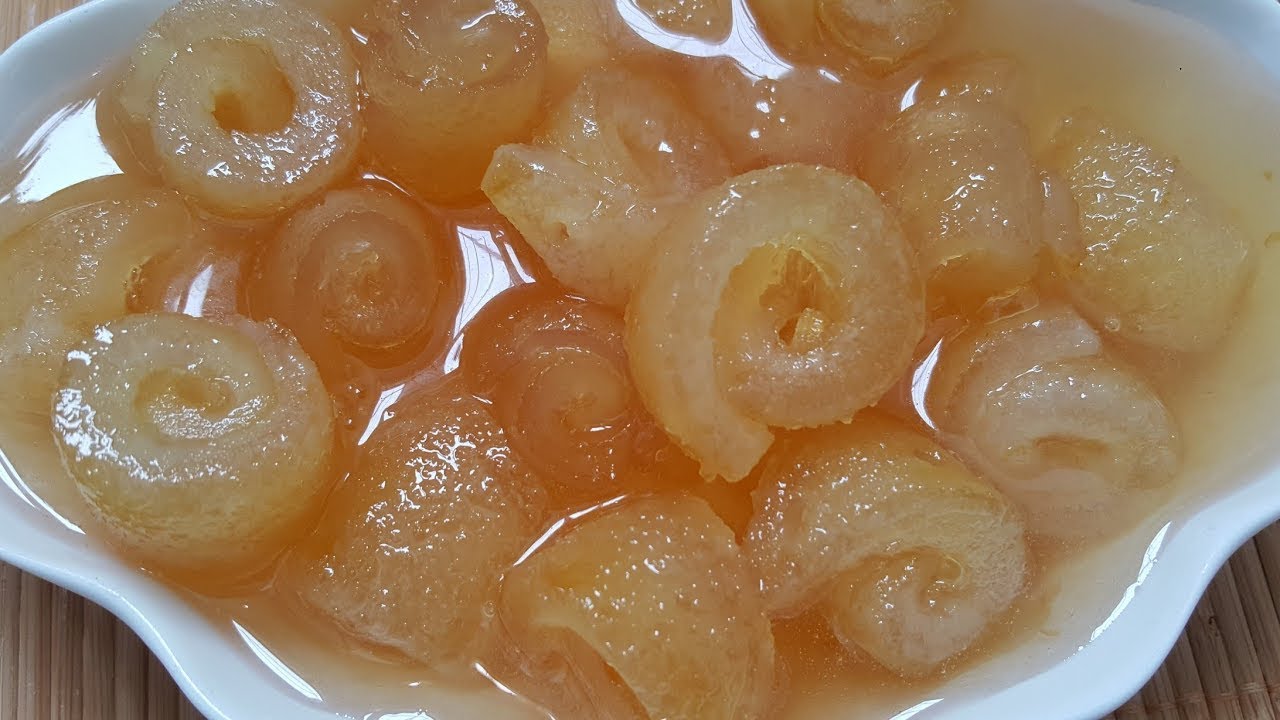 Как сделать лимон Пил Jam