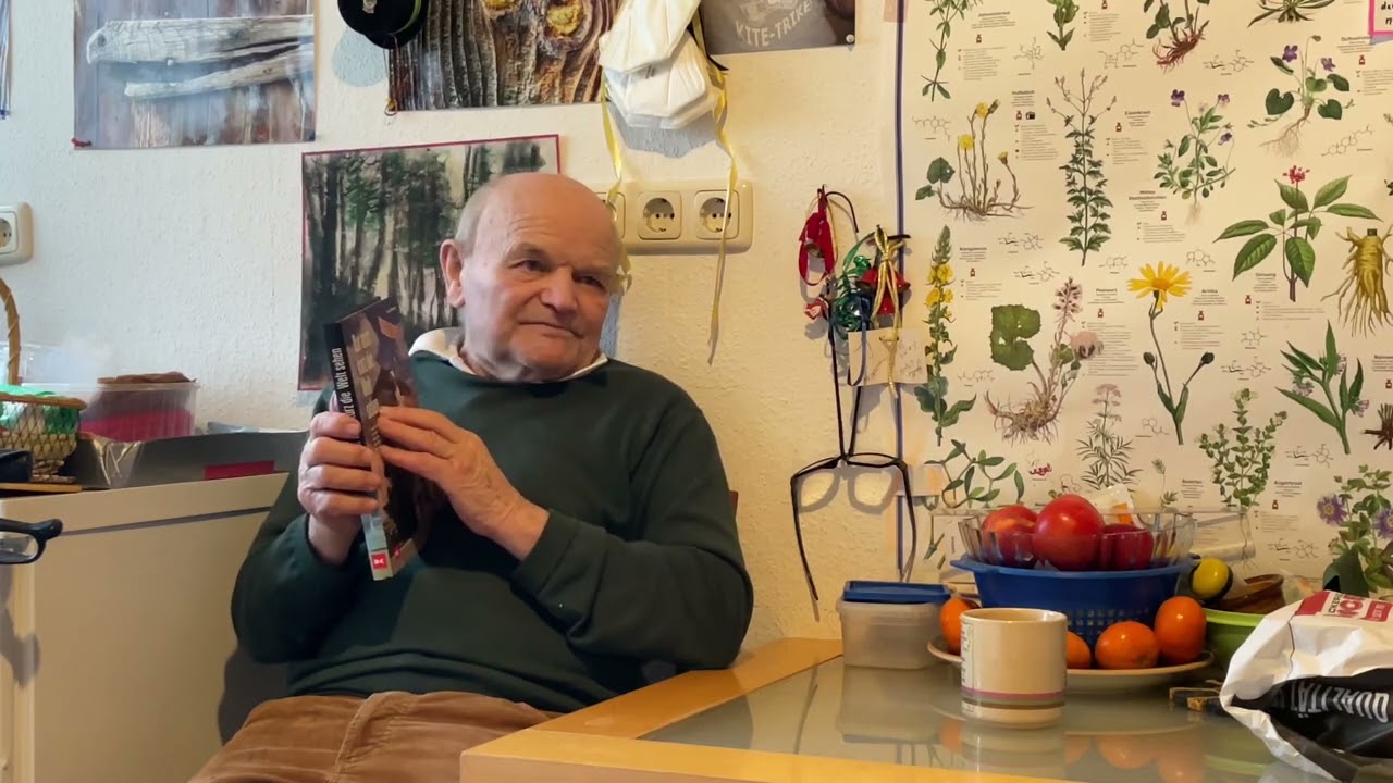 Heinz Stücke präsentiert das Buch NUR NOCH KURZ DIE WELT SEHEN