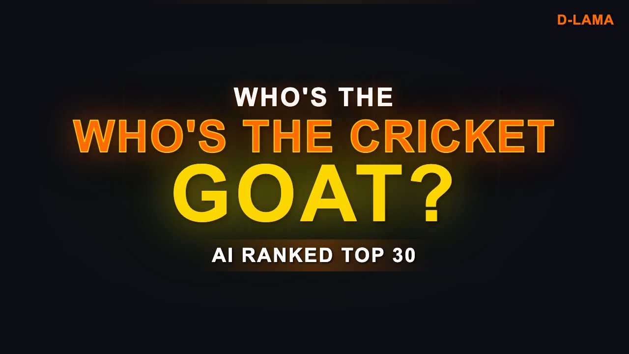 Top 30 Cricket Players | The Ultimate Tier List