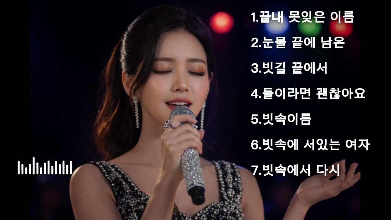 비 오는 날, 끝내 못 잊은 이름 | 애절한 여성 세미트롯 발라드