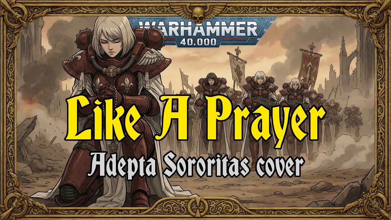 Like A Prayer (Warhammer 40k cover) - inspired by the Sisters of Battle / Adepta Sororitas