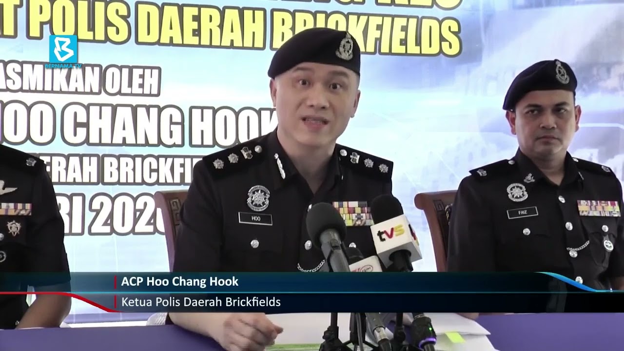 Polis Brickfields lupus barang kes bernilai RM1.8 juta