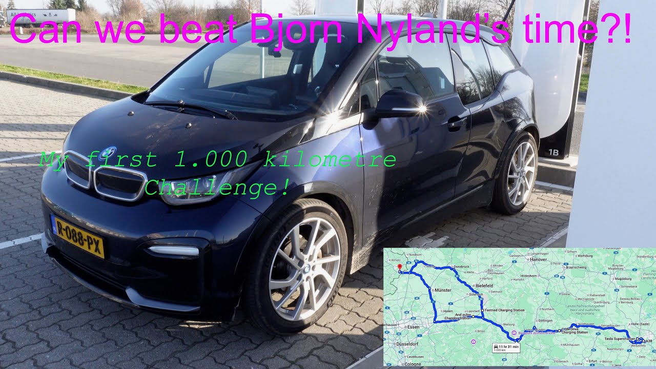 BMW i3S: челлендж на 1000 километров — сможем ли мы побить время Бьорна Ниланда?