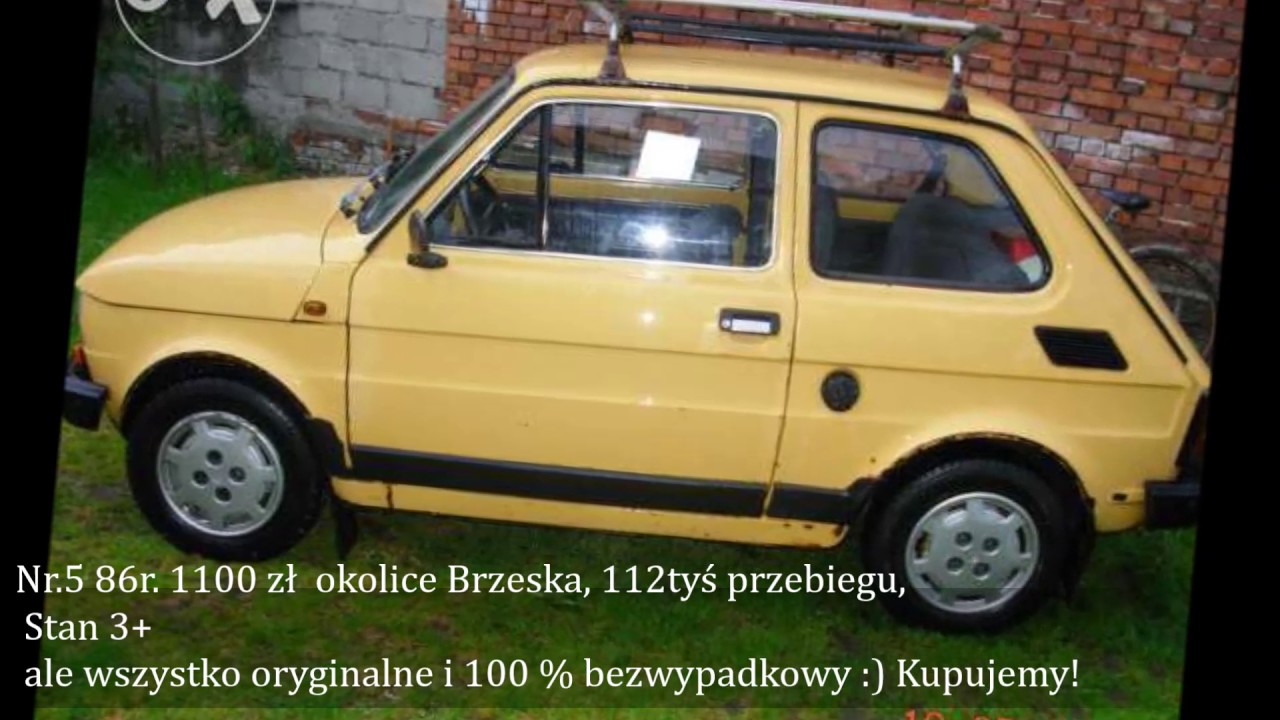 Fiat 126p Remont cz.1 Szukanie i kupienie Maluszka