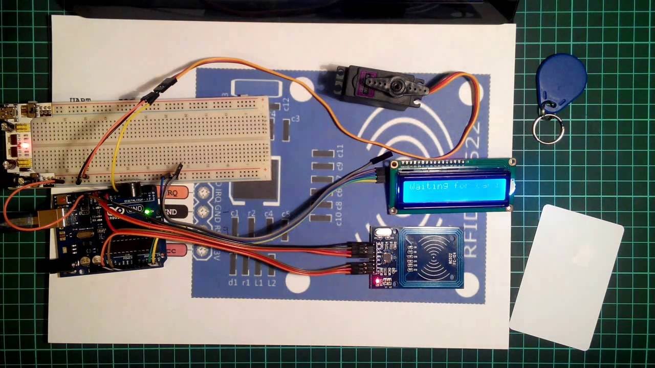 RC522 RFID module. Доступ по карте.