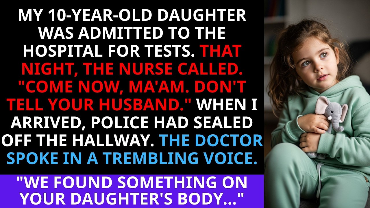 My daughter was admitted. that night: 