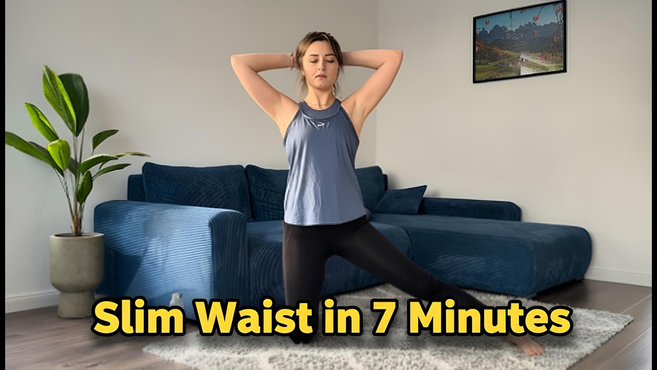 Burn Belly Fat & Sculpt Your Waist in 7 Minutes