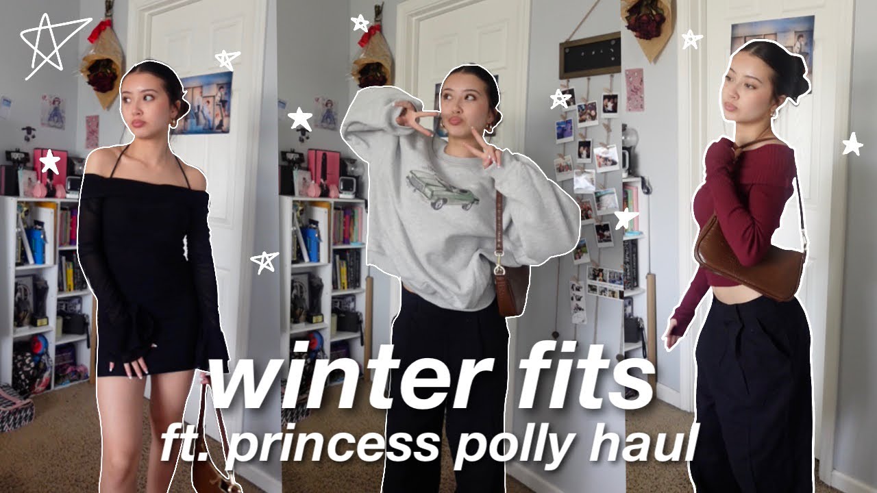 WINTER OUTFITS ft. princess polly