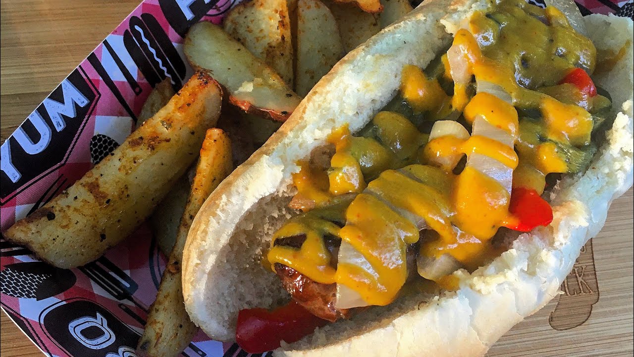 Smoked and Grilled Beer Brats on the Weber Kettle | Tailgating Recipes