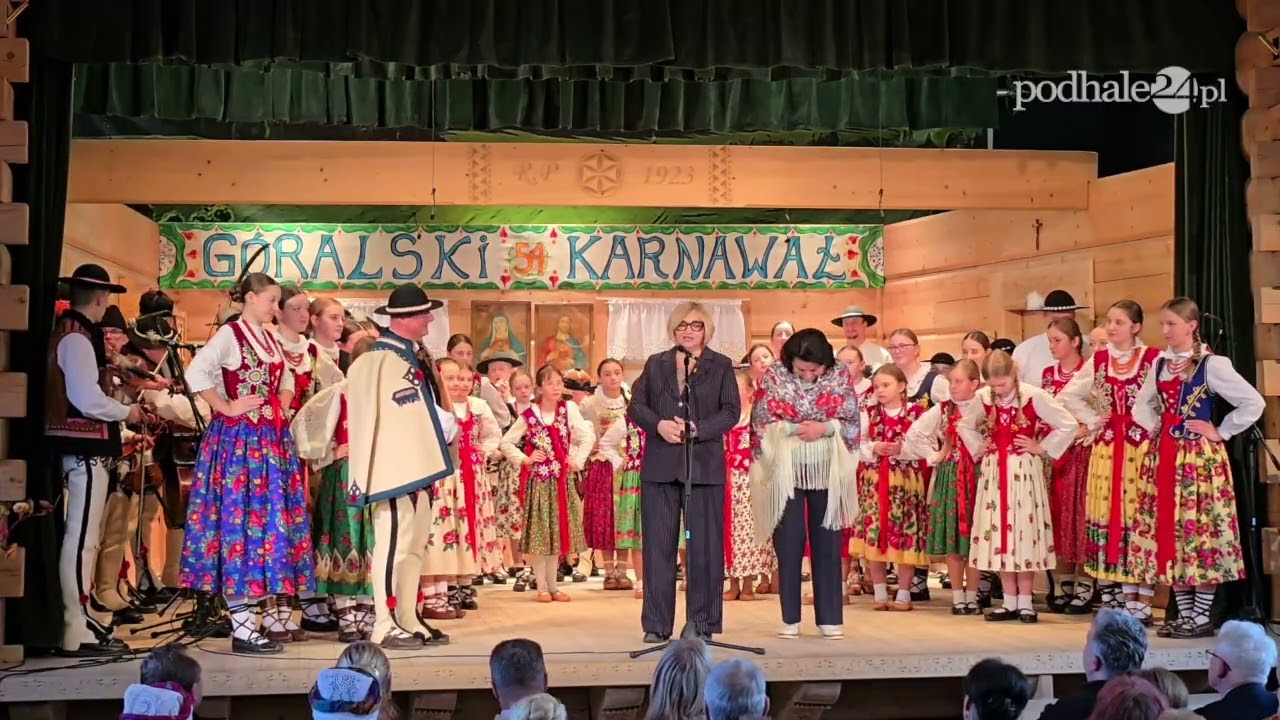 54. Góralski Karnawał w Bukowinie Tatrzańskiej - rozpoczęcie