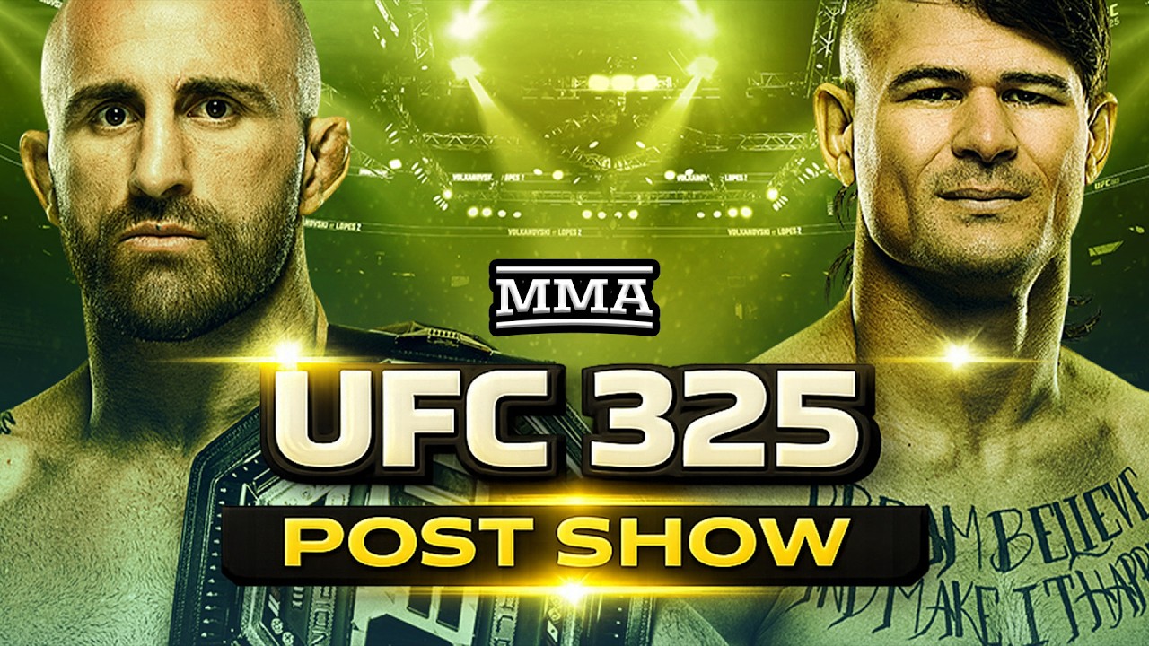 UFC 325 Results & Reaction | Alexander Volkanovski Delivers LOPSIDED Win vs. Diego Lopes In Rematch