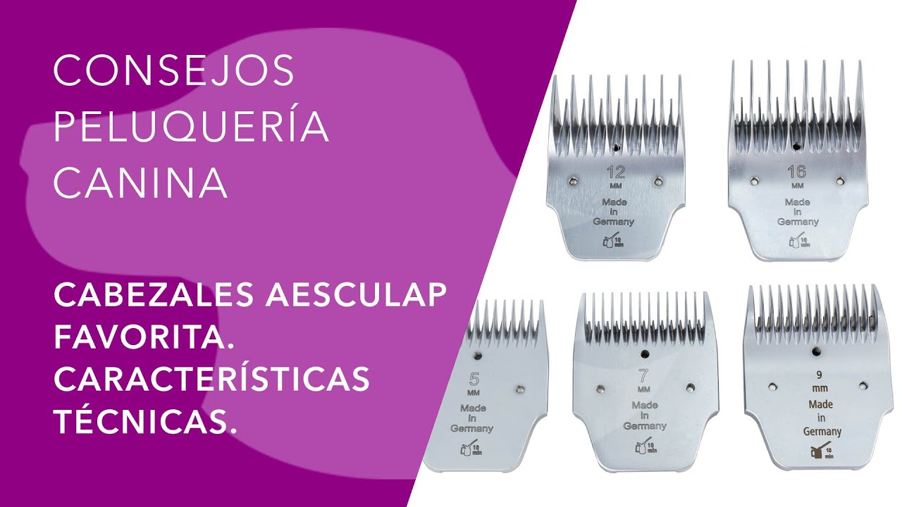 CABEZALES AESCULAP FAVORITA. CARACTERÍSTICAS TÉCNICAS.