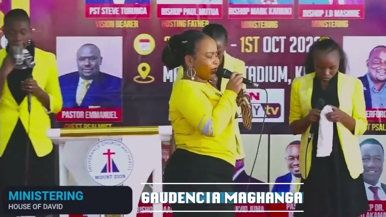 GAUDENCIA MINISTERING PRAISE AND WORSHIP - DELIVERANCE CHURCH MACHAKOS.