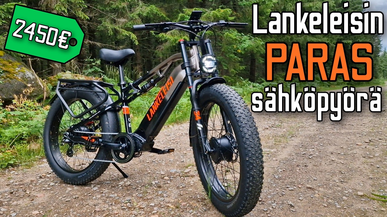 Sähköpyörä, jota ei pysäytä mikään! Ensiesittelyssä Lankeleisi MG800 Max