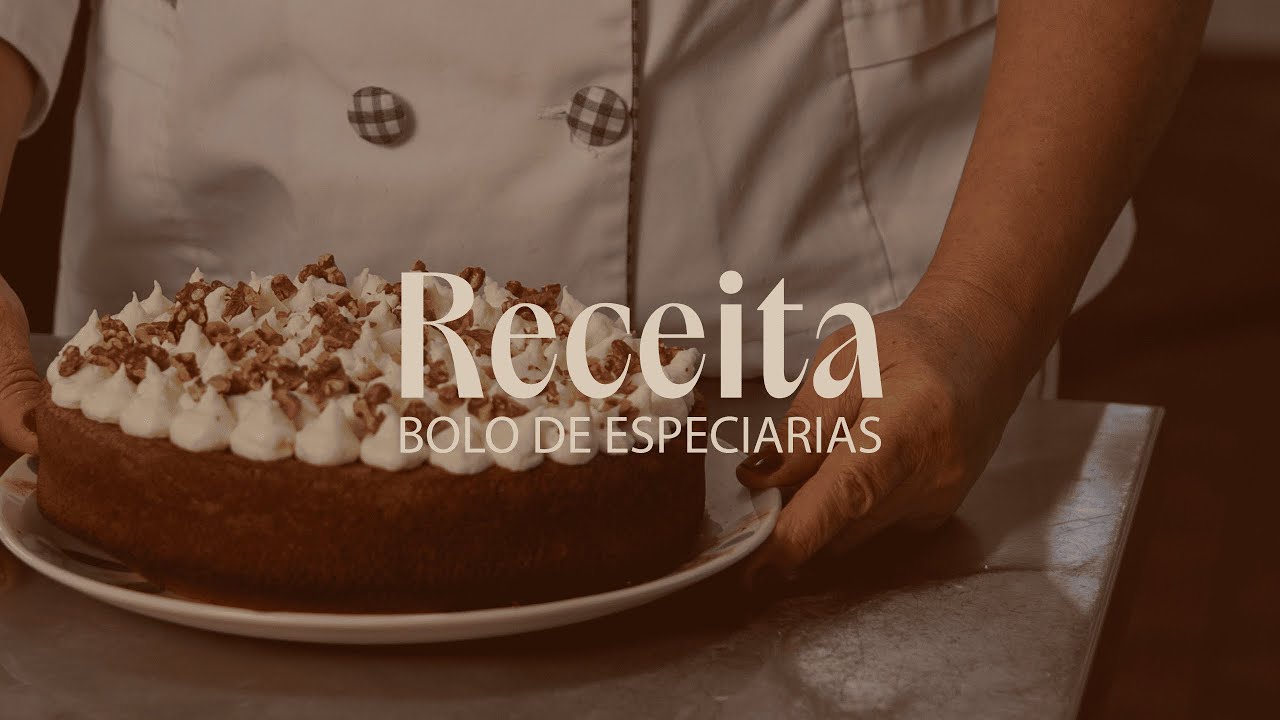 Bolo de especiarias da Chef fernanda