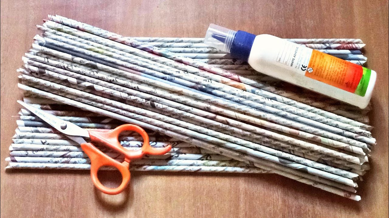 newspaper basket l newspaper basket craft l newspaper basket easy l newspaper craft l#vsc#106#