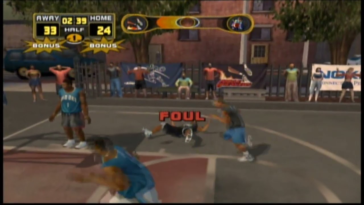 STREET HOOPS (Microsoft Xbox) PHILLY GAME: AND ONE vs PHILLADELPHIA 