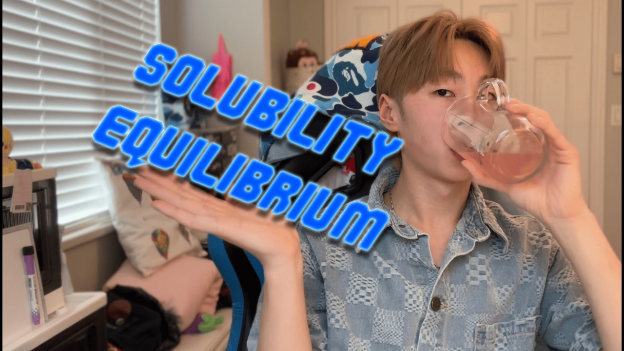 Capstone Project | Solubility Equilibrium | Raphael Cheung