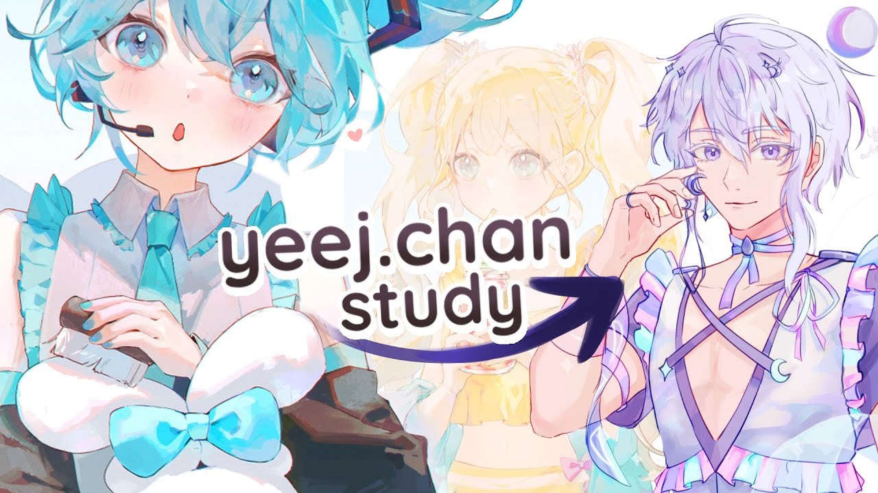Как рисовать как yeej.chan - Художник аниме - Изучение художественного стиля