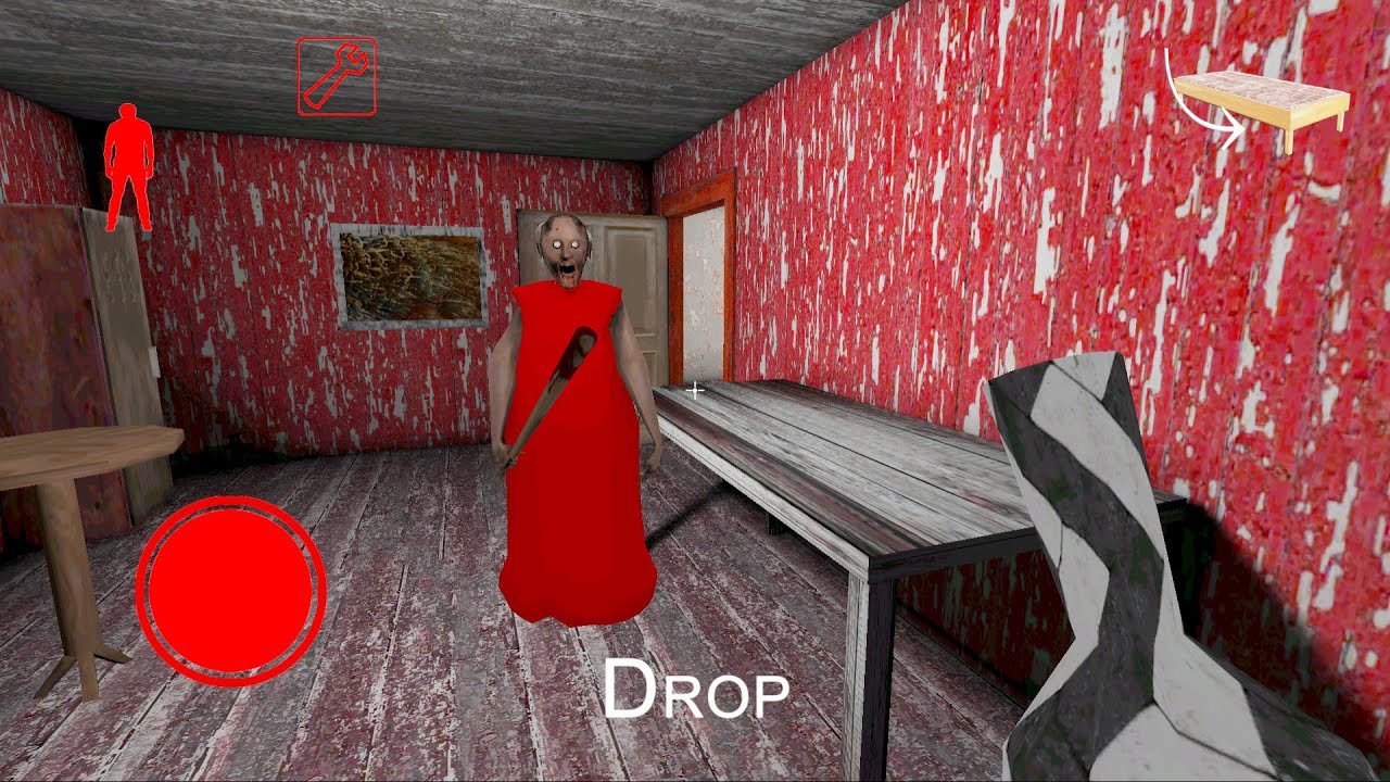 Granny Game Horror Escape Gameplay | Red Granny door escape 😊🤣 Ep 54